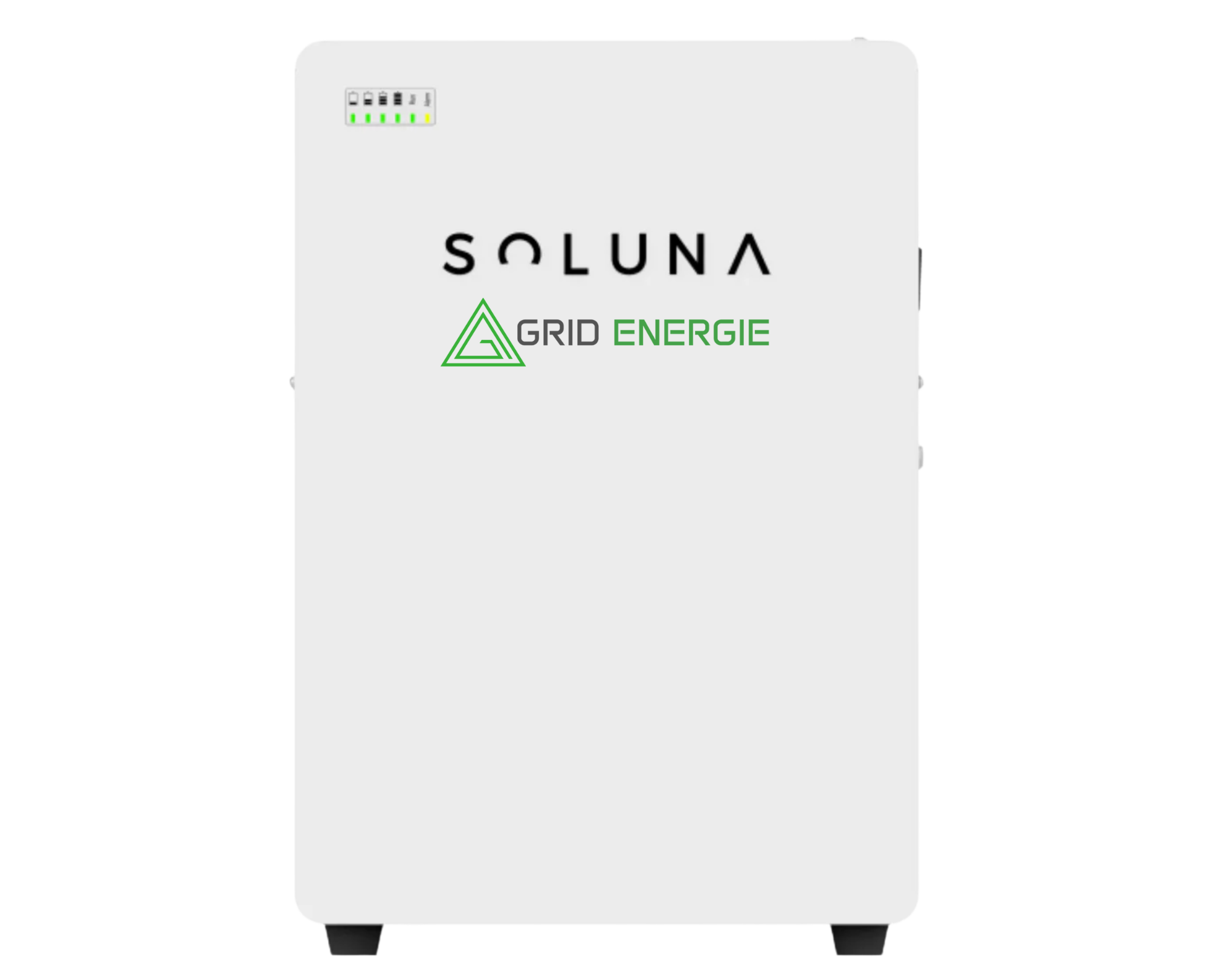 Batterie de stockage Soluna aux couleurs de Grid Energie