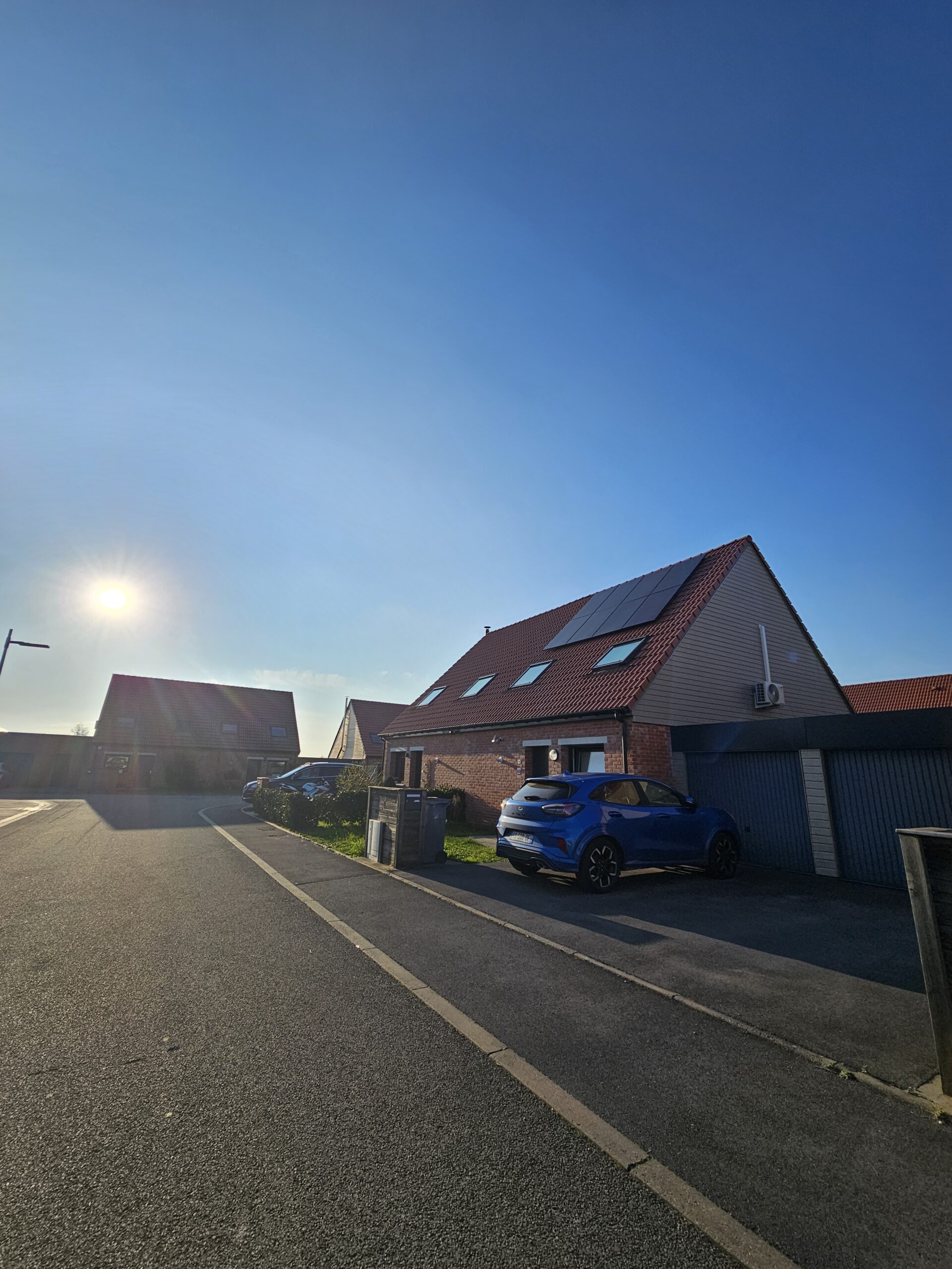Installation photovoltaïque avec batterie de 3 kWc à Annœullin